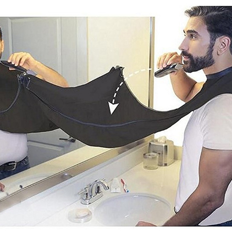 Hairdressing Capes Waterproof Men’s Facial Hair Beard Barber Apron Featured Image
